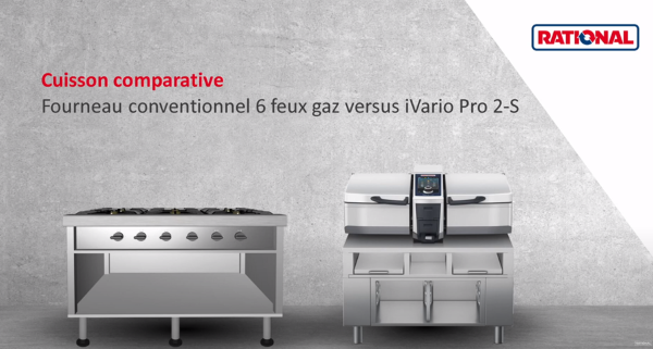 Comparaison de l’iVario Pro VS un fourneau conventionnel 6 feux gaz 